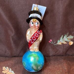 🐈‍⬛ Christopher Radko ornament “ Millennium Munchkin “